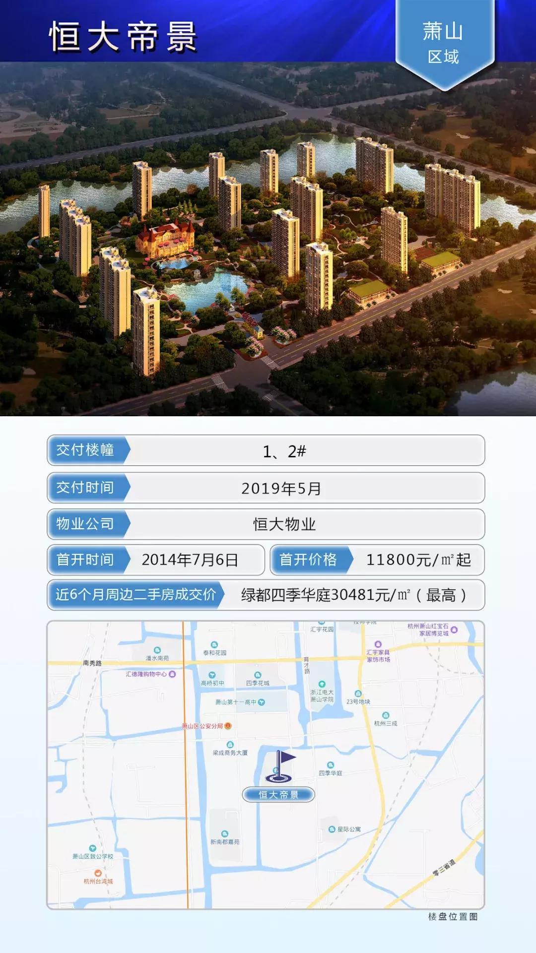 贵阳恒大帝景精装房交付实拍图,恒大帝景三期复工现场