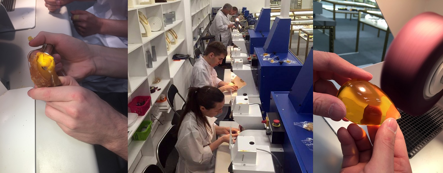 去圣彼得堡唯一的琥珀工厂打卡