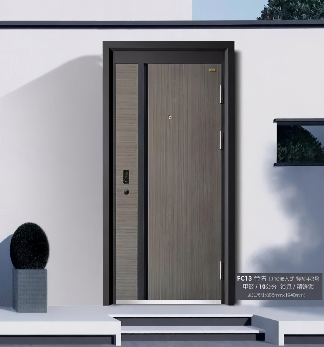 有品质的生活就能有仪式感,适合意式极简风格的门