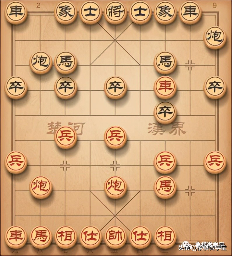 当头炮横车急进中兵怎么破,当头炮冲中兵的方法