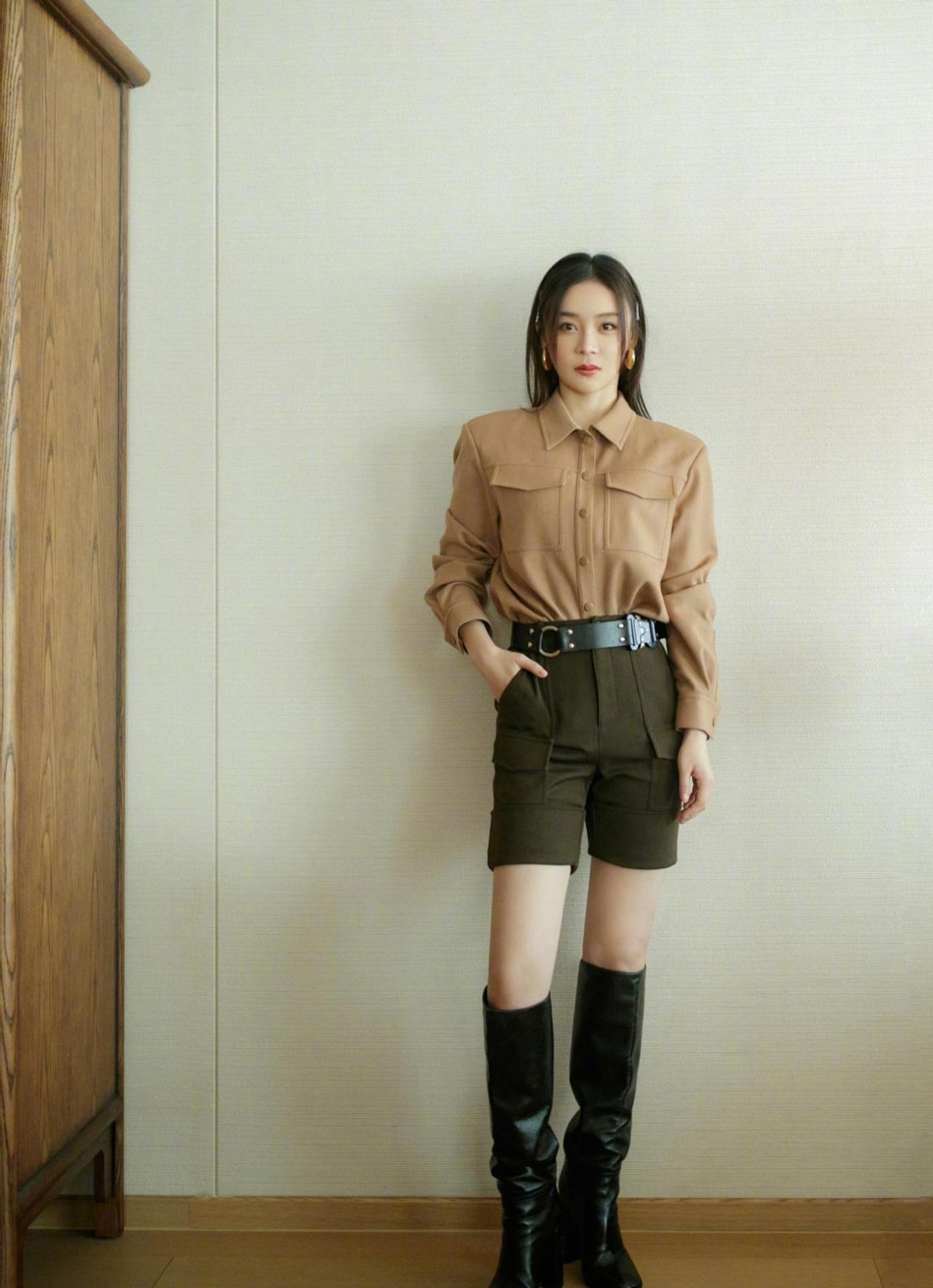 袁姗姗牛仔裤穿搭图片,袁姗姗穿牛仔裤搭配