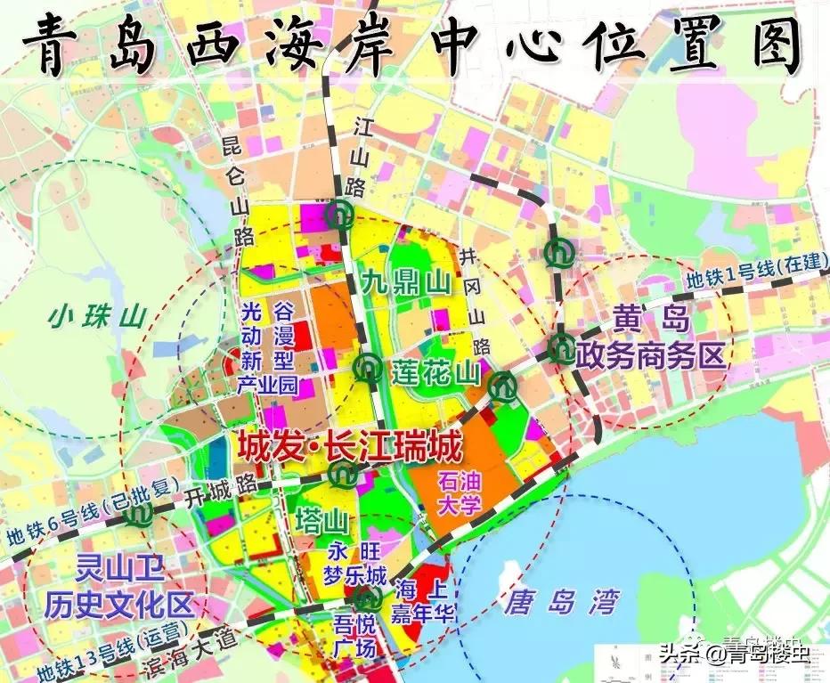 国家级新区成立时间排名,青岛西海岸新区未来的中心在哪