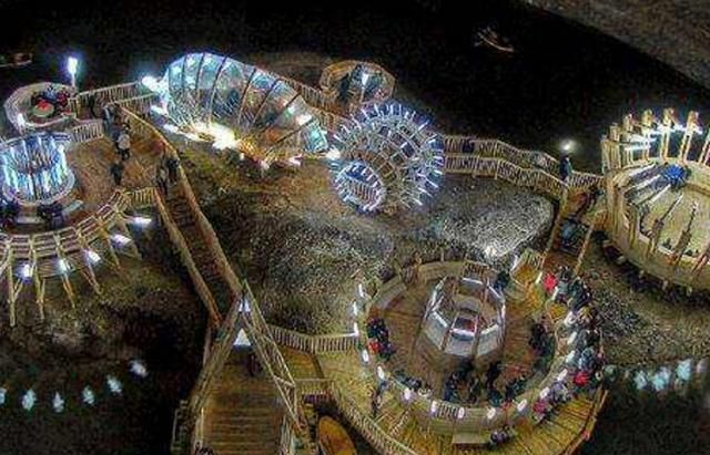 世界最大的地下盐矿,世界地下奇观