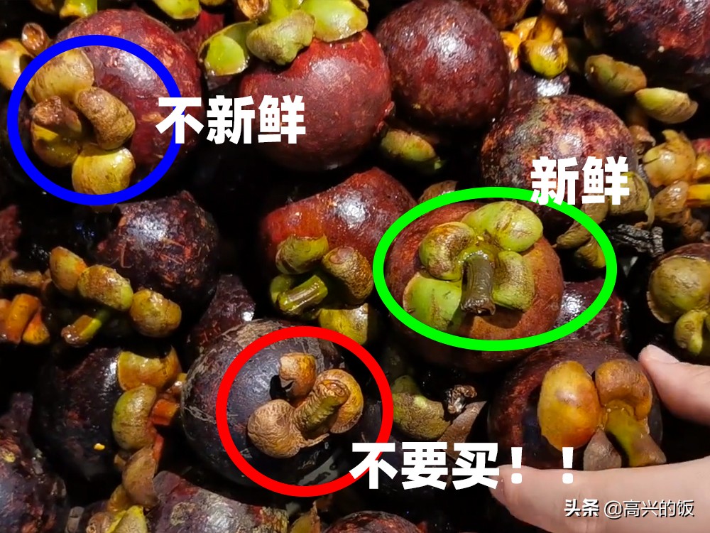 购买山竹时怎样挑选,怎么挑选山竹是好还是坏