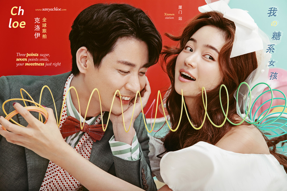 韩式风格的婚纱照图片,简约韩式婚纱照风格和场景