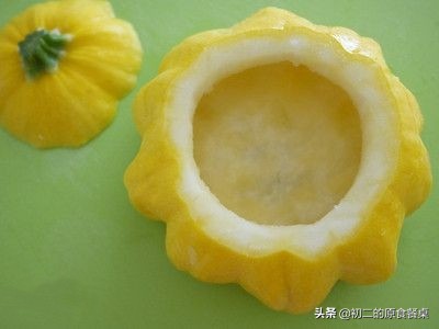 飞碟瓜创意食谱,飞碟瓜的做法凉菜