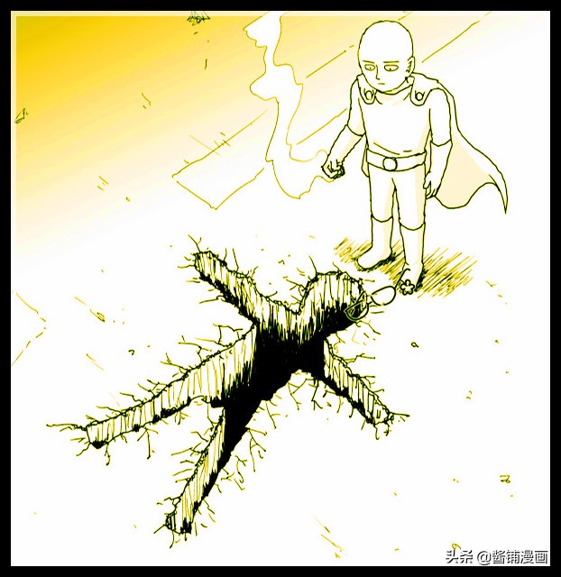 一拳超人漫画86话饿狼vs埼玉,一拳超人埼玉漫画120