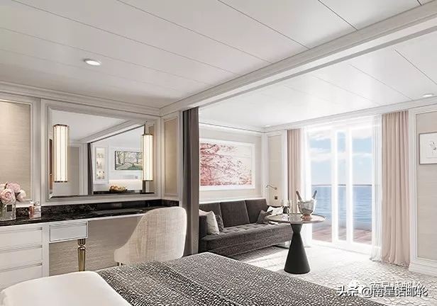 海上最大的豪华套房,海景度假超豪华房子