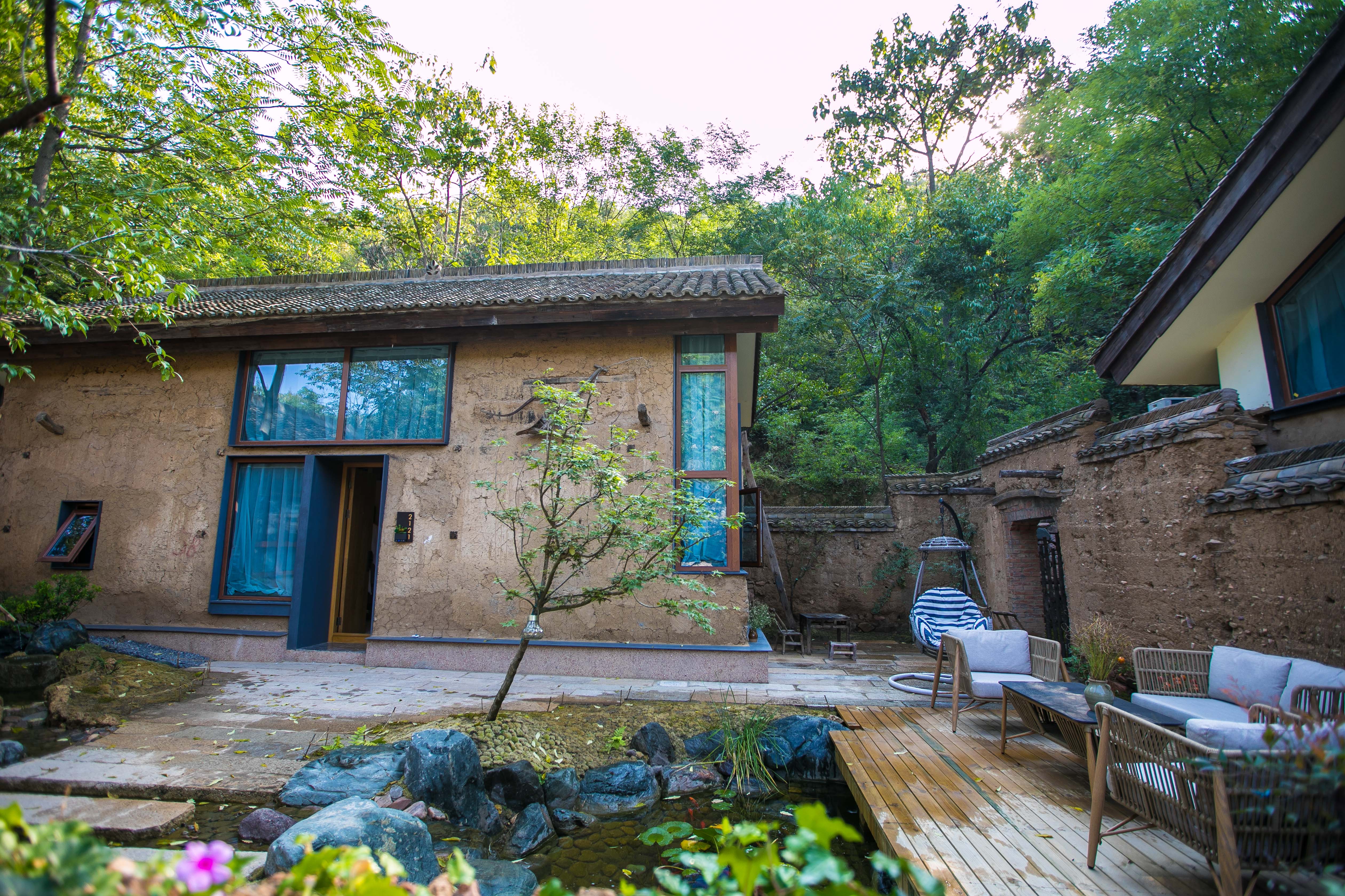 大山里面的现代风民宿,河南最值得住的山区民宿