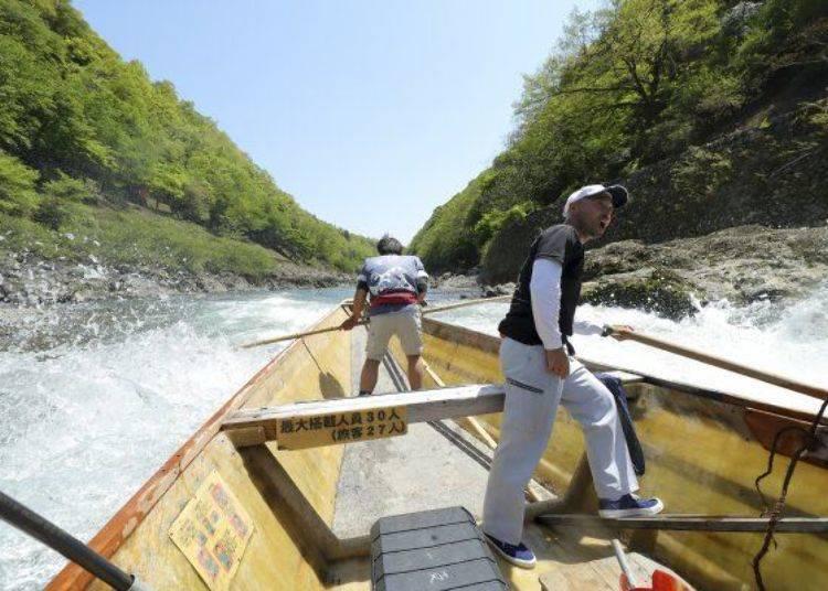 京都保津川,日本京都游船