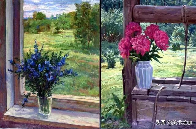 世界十大风景油画俄罗斯,俄罗斯油画大师笔下的雪景画作品