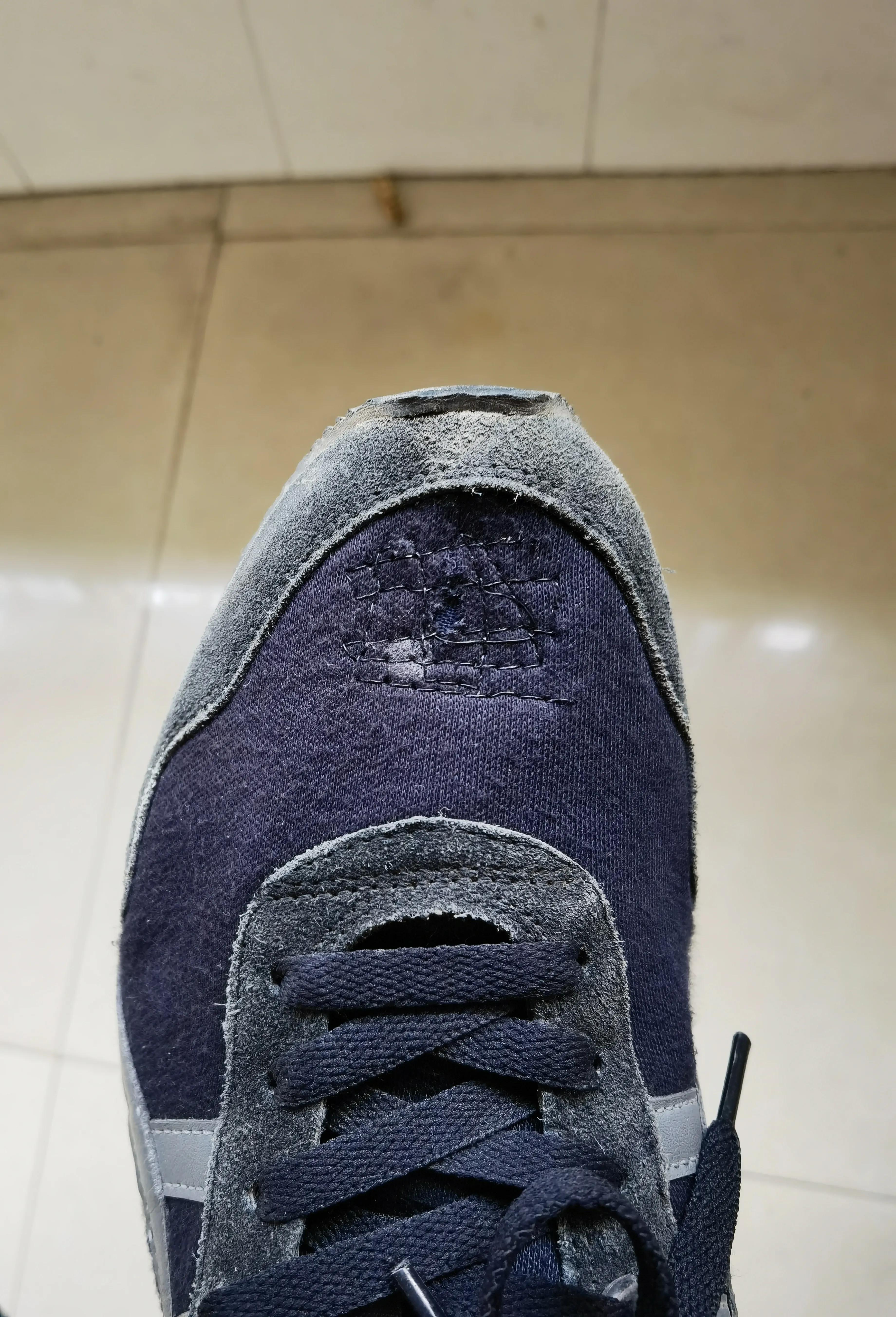 带大家看看修鞋的，这修的还能穿吗？