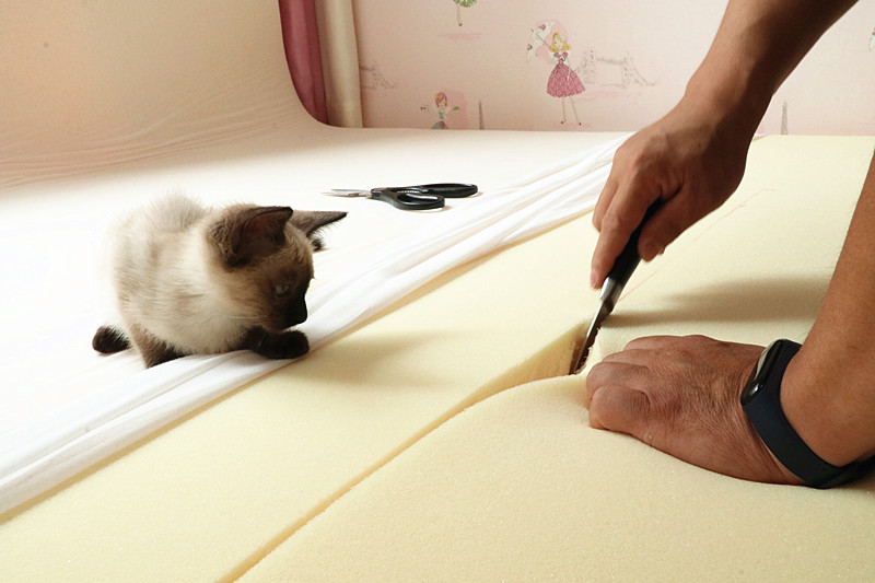 网上买记忆棉床垫注意什么,记忆棉床垫味道特大正常吗