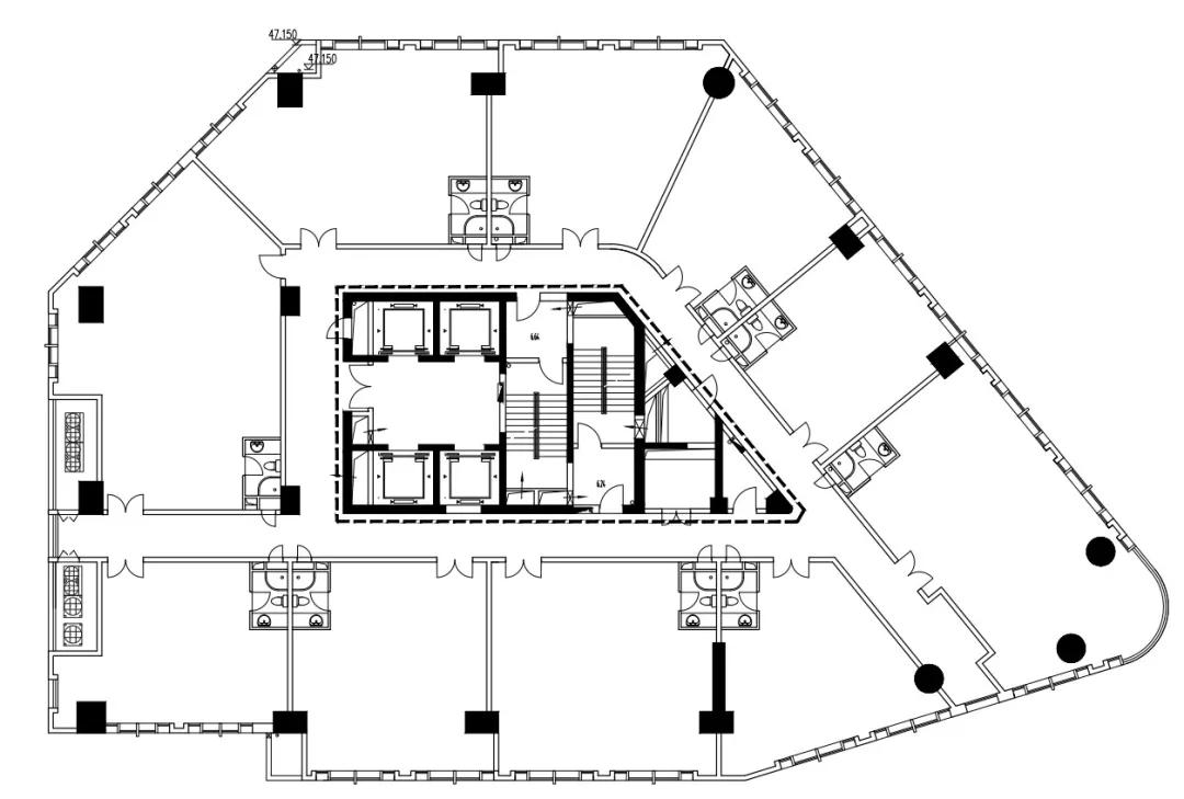 酒店异形户型设计,酒店三角形的户型怎么设计