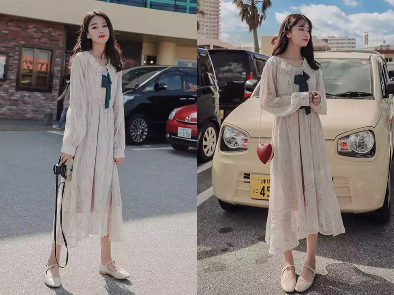 今年最流行的雪纺连衣裙什么款式,2019流行雪纺连衣裙尽显温柔气质