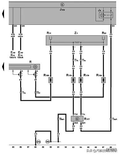 10款速腾空调控制单元,大众速腾电子控制单元
