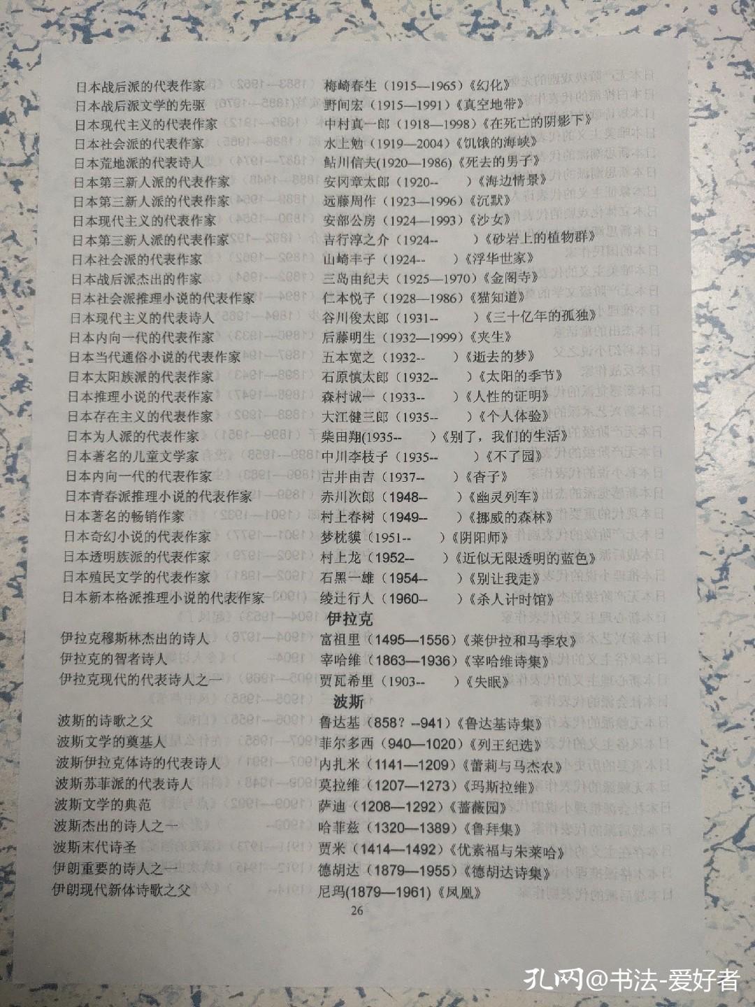 外国文学书单,外国文学推荐书单