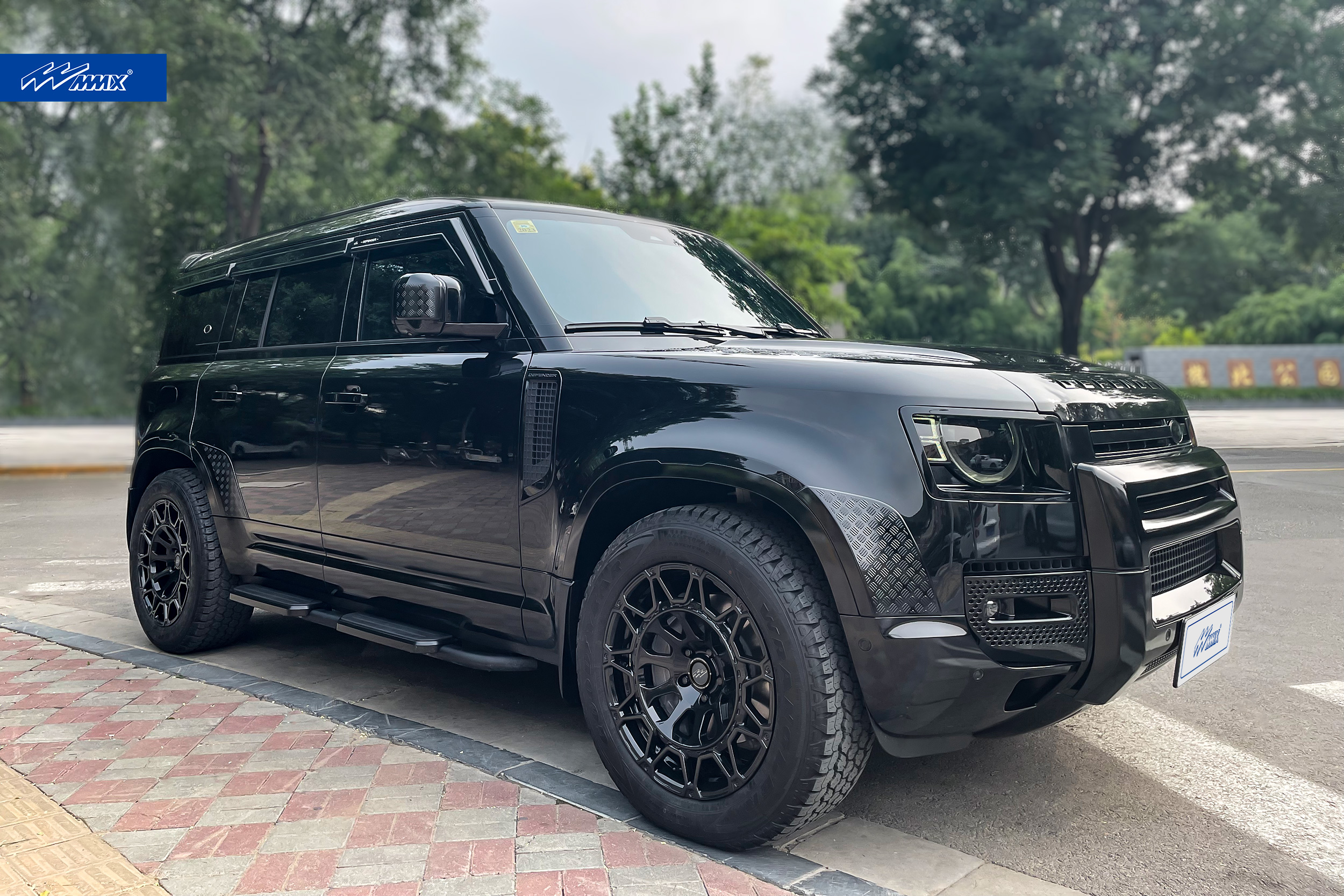 路虎新卫士20寸轮毂效果图,路虎卫士110轮毂改装