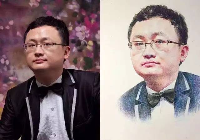 如何画出夸张的人物肖像画,当灵魂画手模仿大师作画