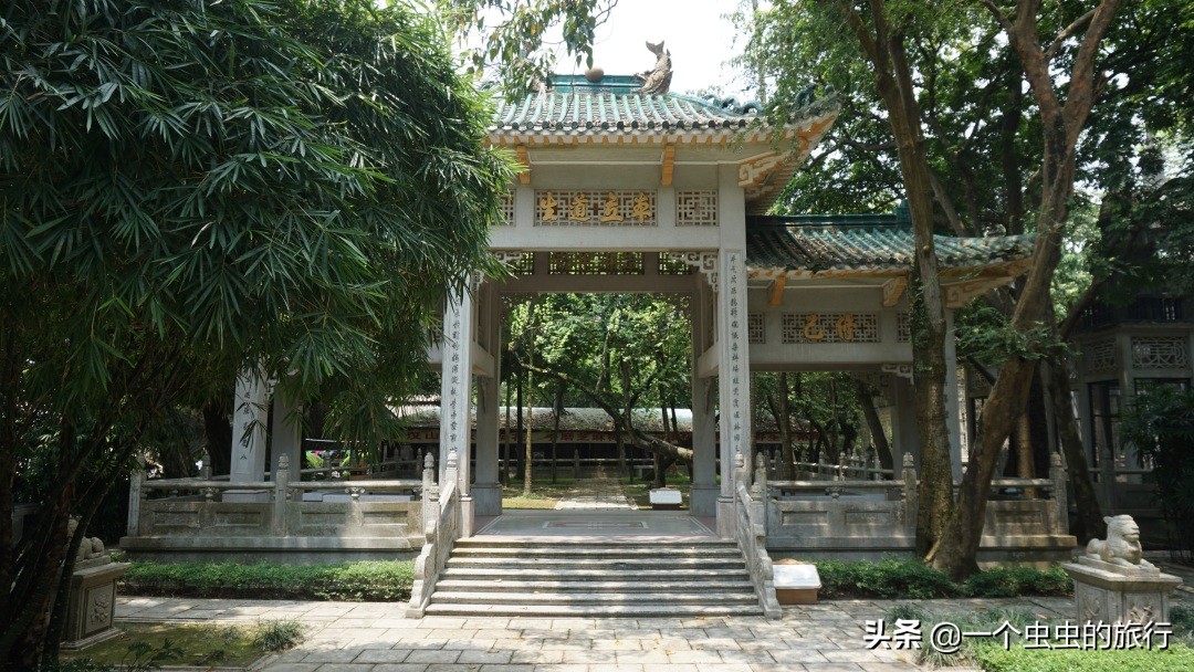 华侨公园全景图,开平立园园林