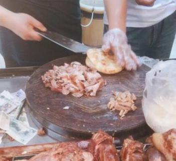 郑州卤肉批发夜市一条街,郑州卤肉摊