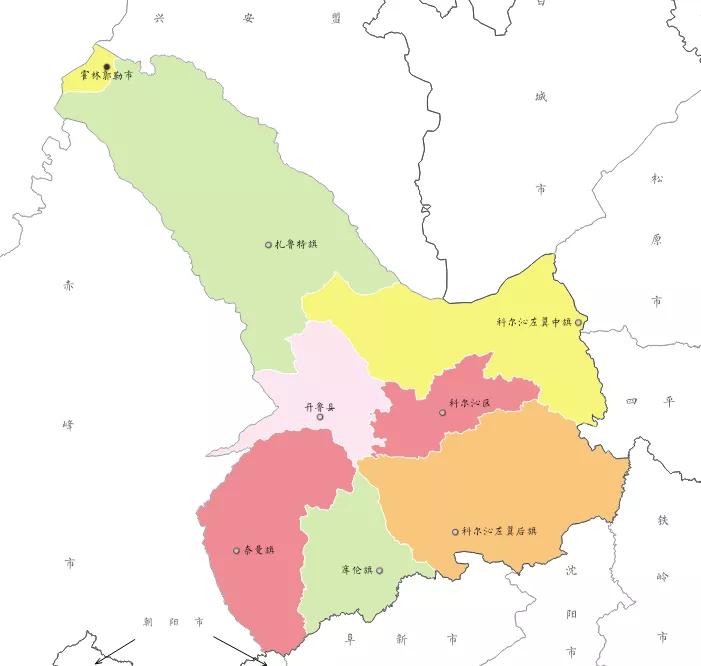 内蒙城市名称介绍,中国城市系列合集