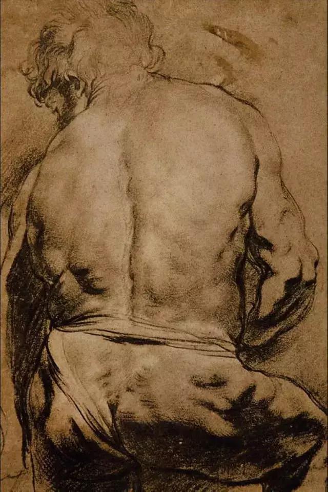 巨匠鲁本斯的素描作品图片,鲁本斯顶级素描