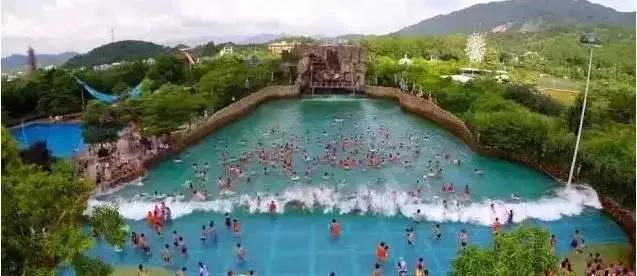 水上乐园天然泳池,水上乐园游泳玩水