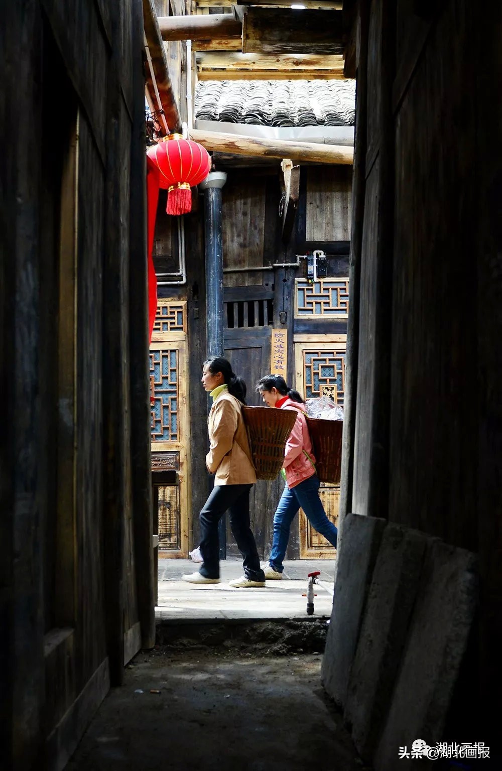 庆阳旅游古城,恩施庆阳坝古街