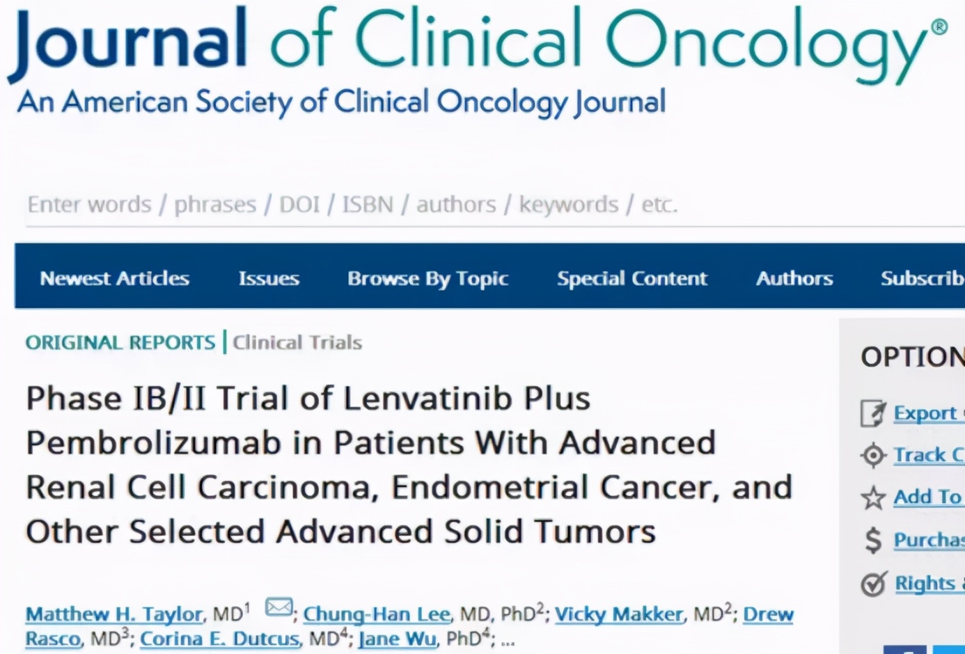 李医生导读：覆盖十大癌种的王炸CP“可乐组合”