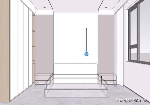 床头有梁怎么设计柜子,卧室床头也有柱子怎么装修