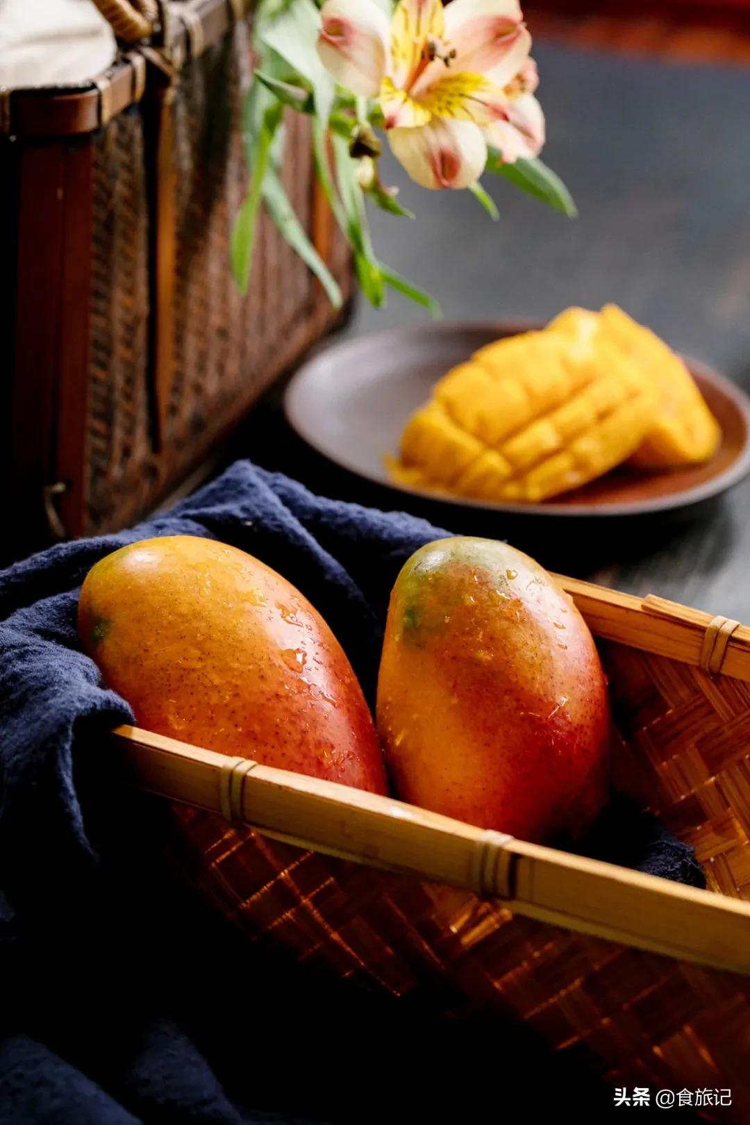 海南贵妃树上熟芒果,海南贵妃芒自然熟