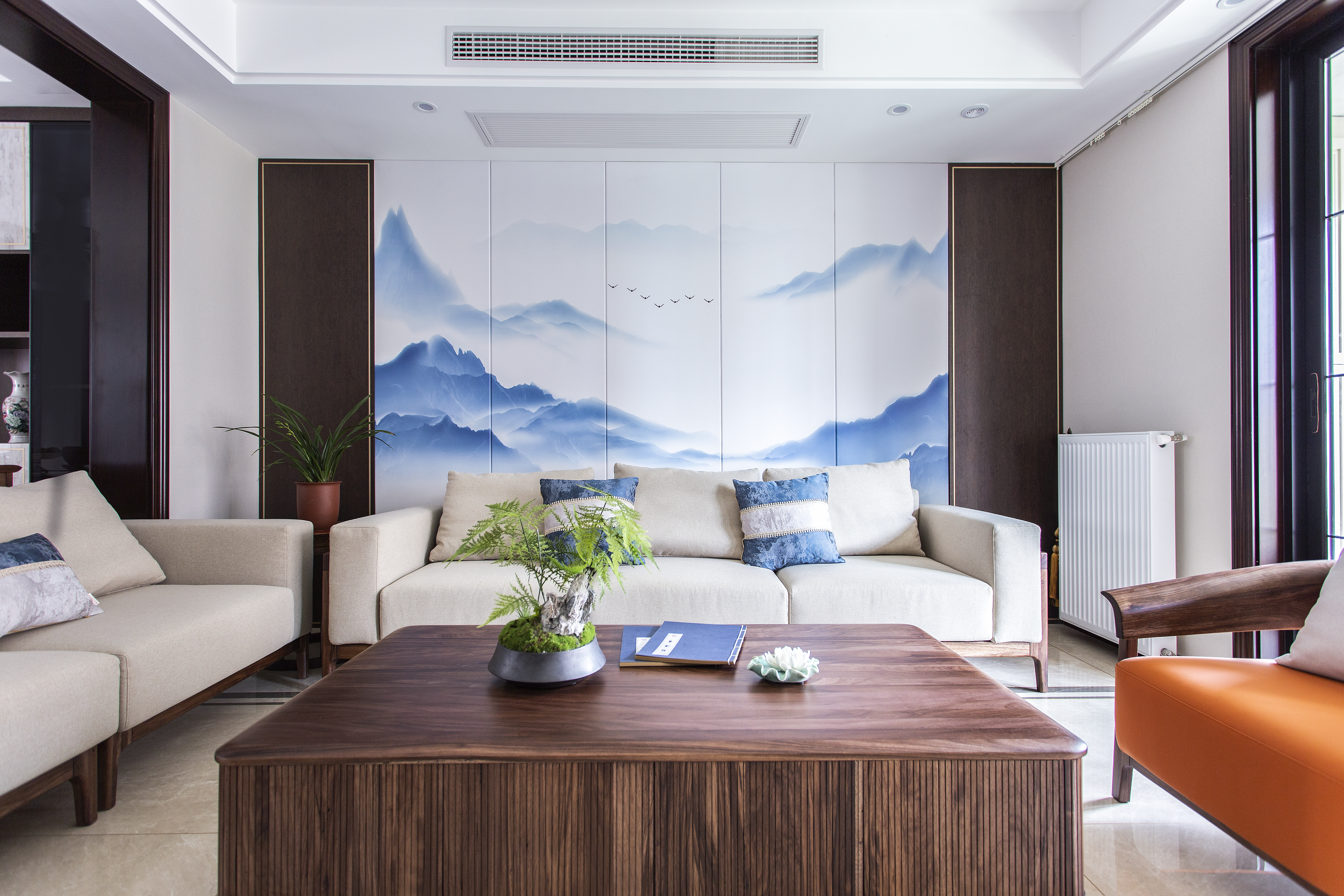 绿都万和城阳湖郡装修设计,金孔雀设计