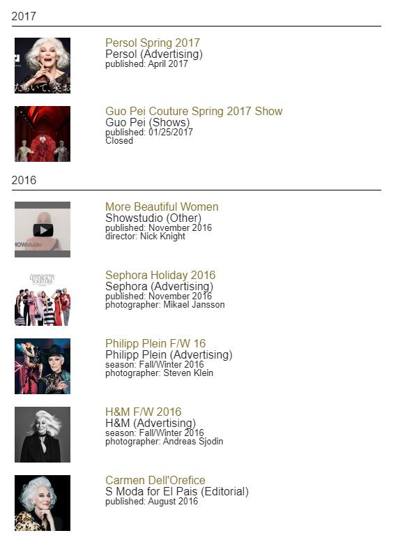 92岁银发超模图片,世界上最老超模97岁开始大红大紫