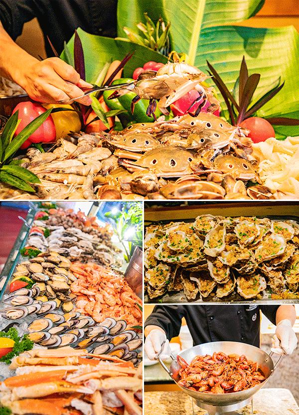 东莞喜来登大酒店，豪华五星自助晚餐，好吃不贵又过瘾