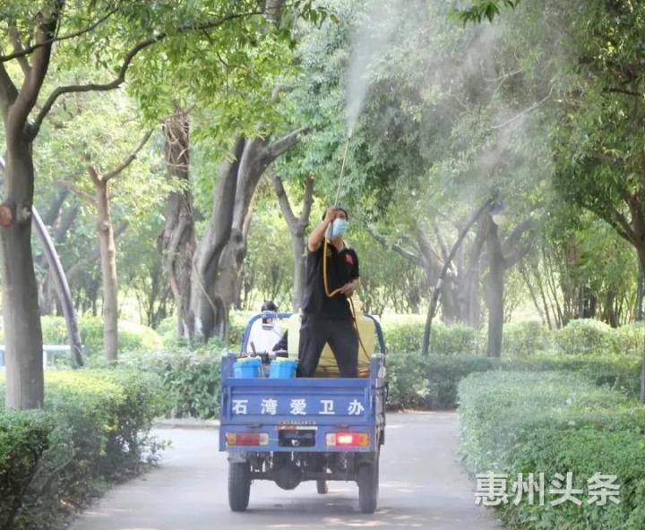 “防疫有我,爱卫同行”博罗开展环境卫生综合整治和“四害”灭治统一行动