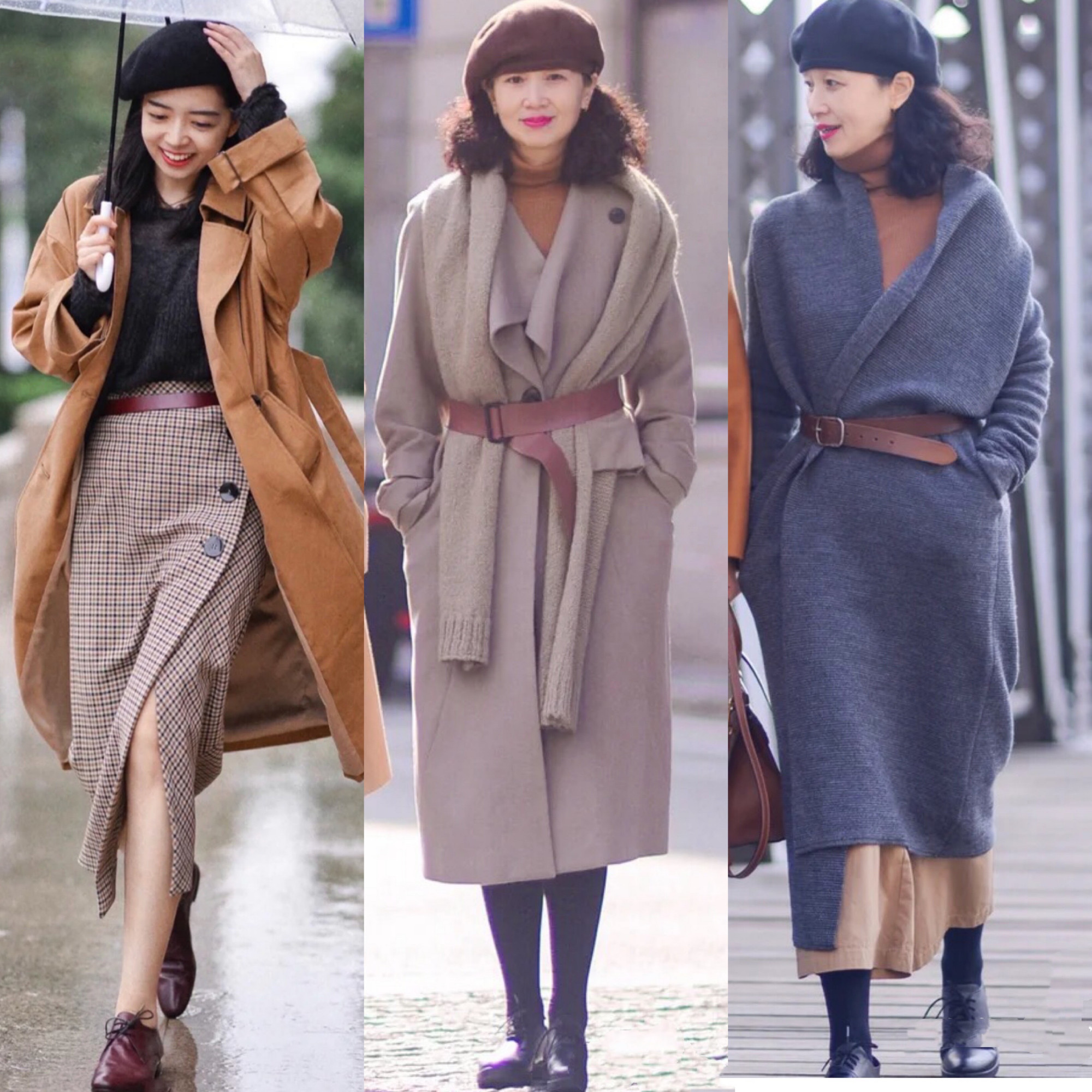 系细皮腰带方法简单又好看,系半截腰带方法简单又好看夏季