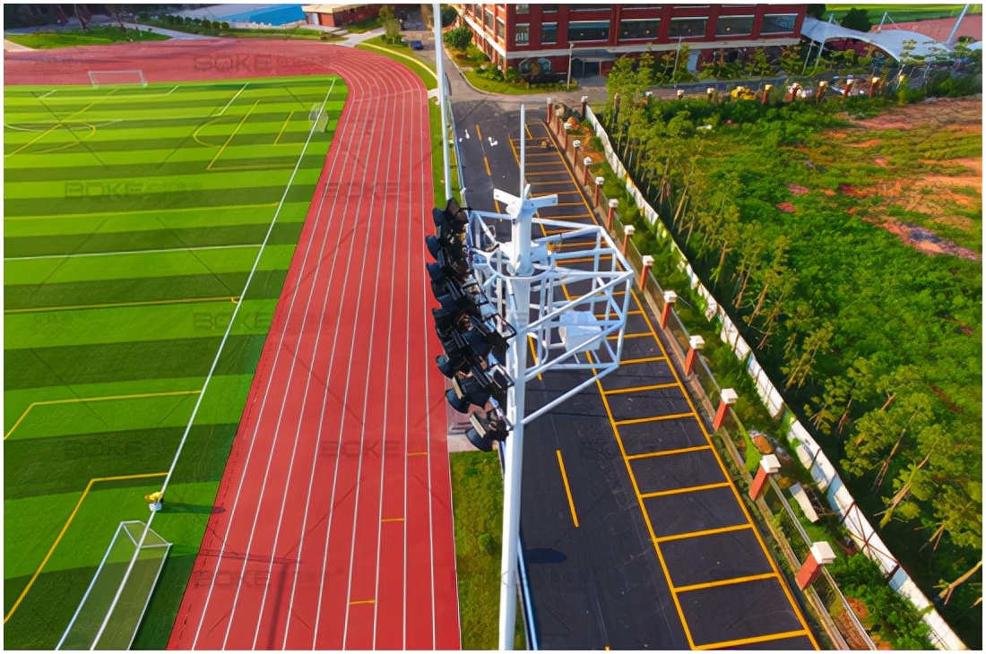 照亮运动风采柏克体育肇庆华南师范大学附属学校体育场照明项目