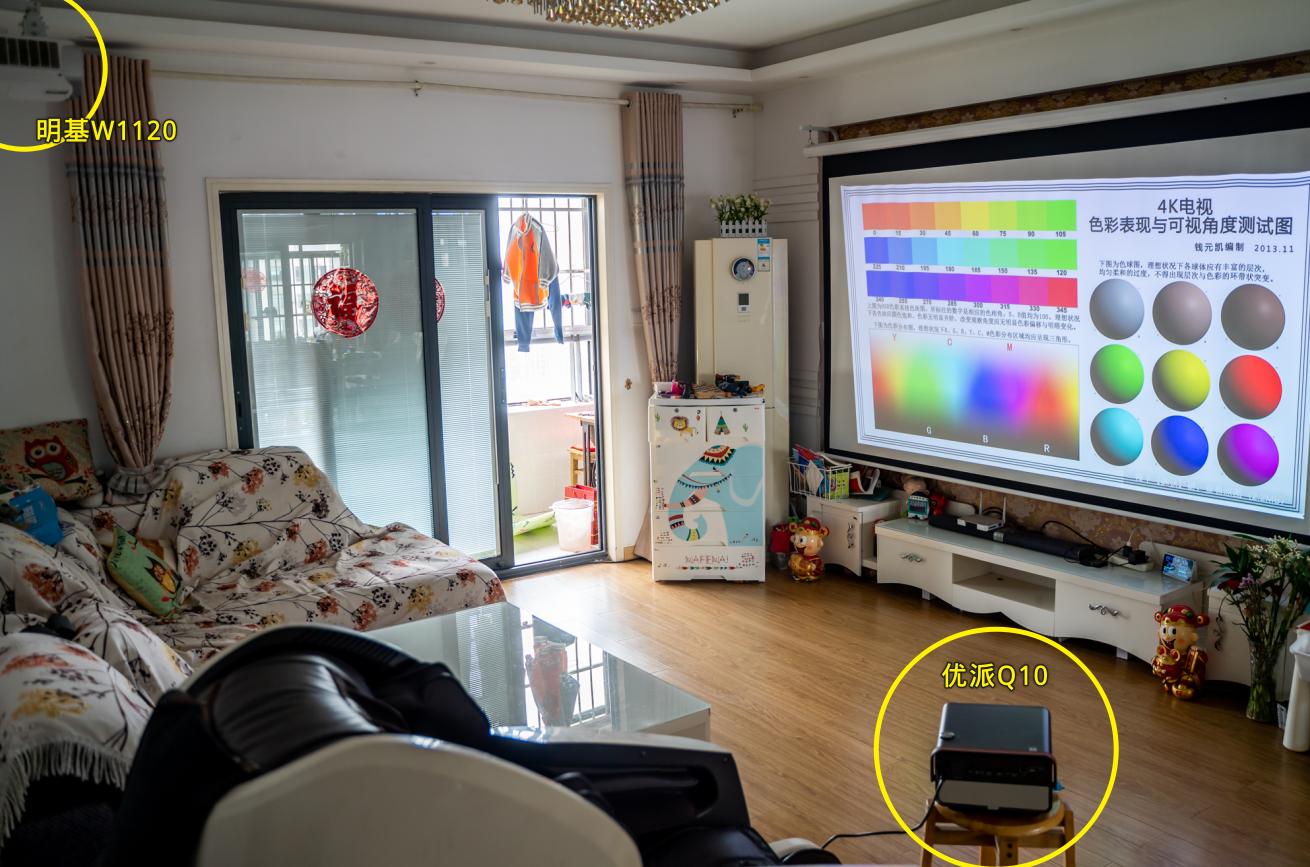 优派长焦投影仪家用推荐,投影仪家用高清9.9元测评