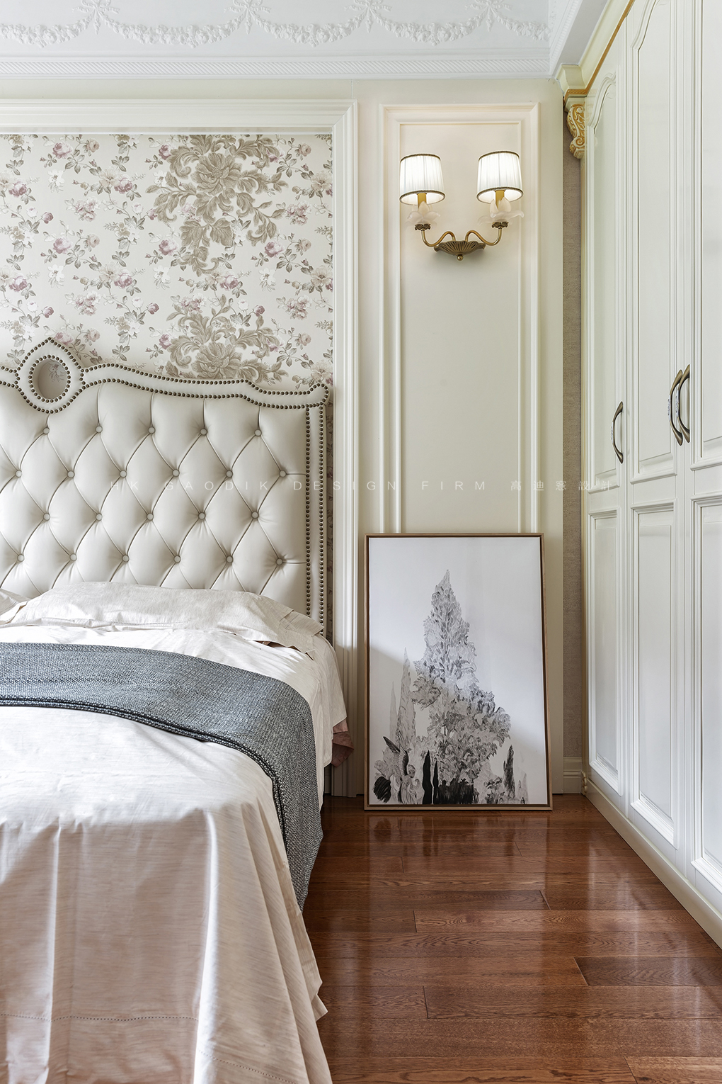 高迪愙实景|护墙板+石膏线,没有软装也超美!