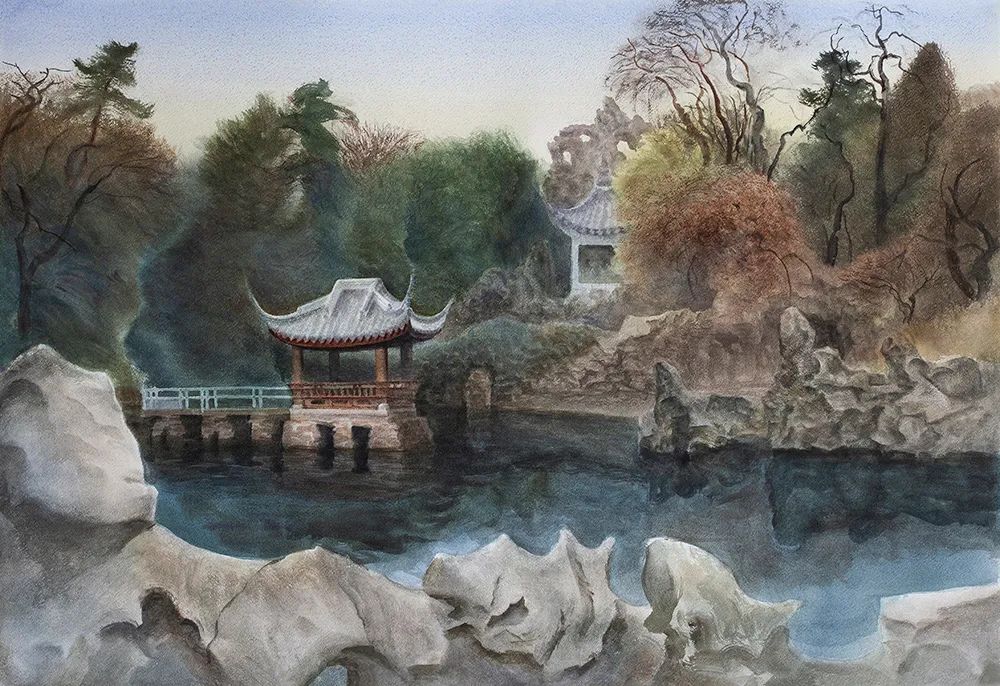 冼东文：寻找西施（蠡园情）