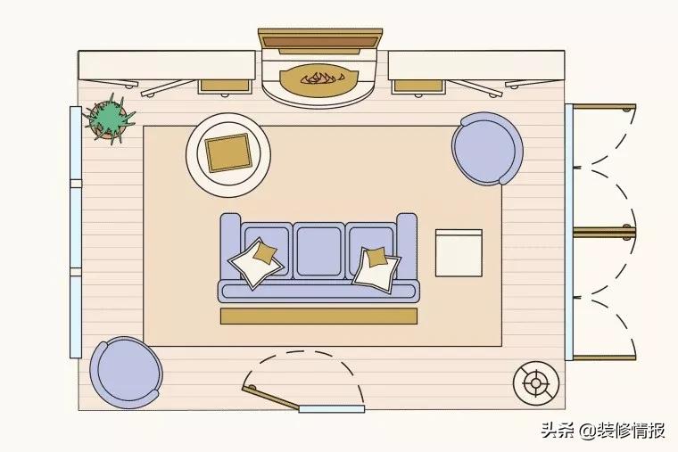 经典客厅布置100种简单,100个客厅布局合集