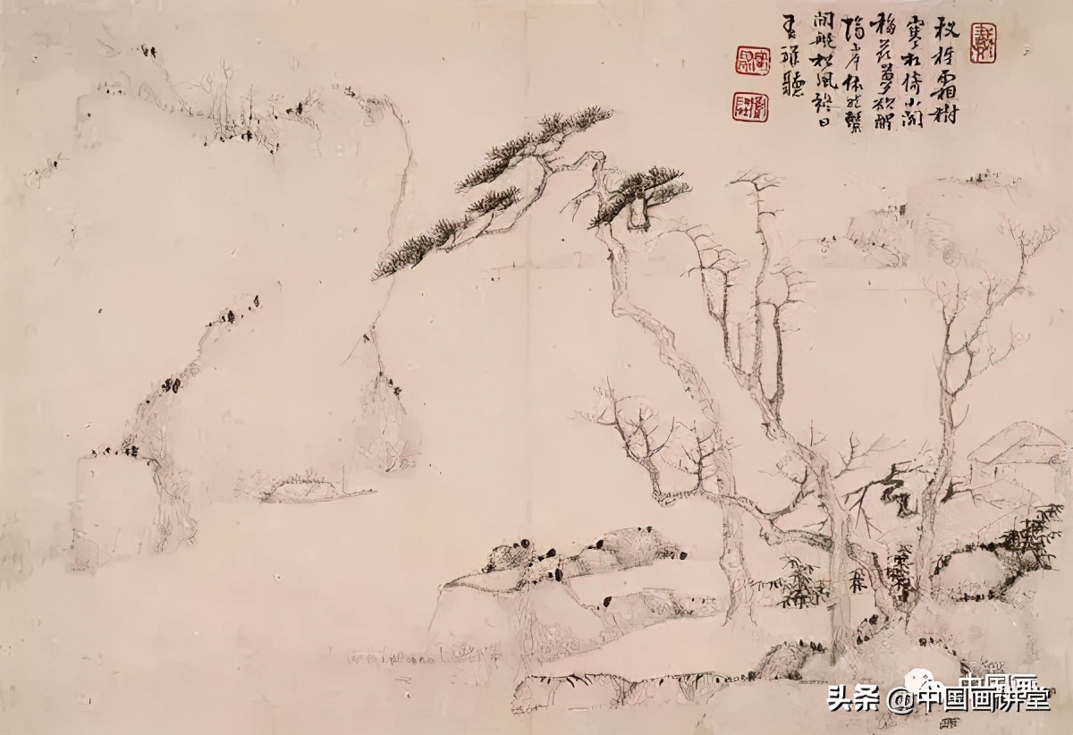 枯笔之境书法作品欣赏,书法枯笔