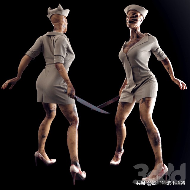 寂静岭护士真实样子,cos寂静岭护士第一人称视角