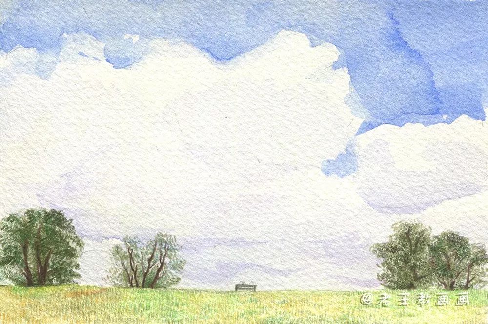 听说你不会画白云？这个教程教你学会！