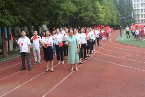 羊山新区第五小学升旗仪式,羊山实验小学开学典礼