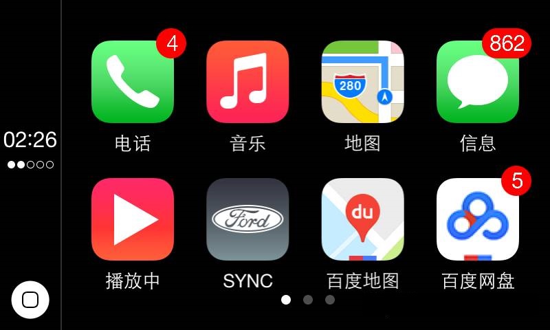 福特锐界sync3百度,锐界sync3.4版本支持carplay吗