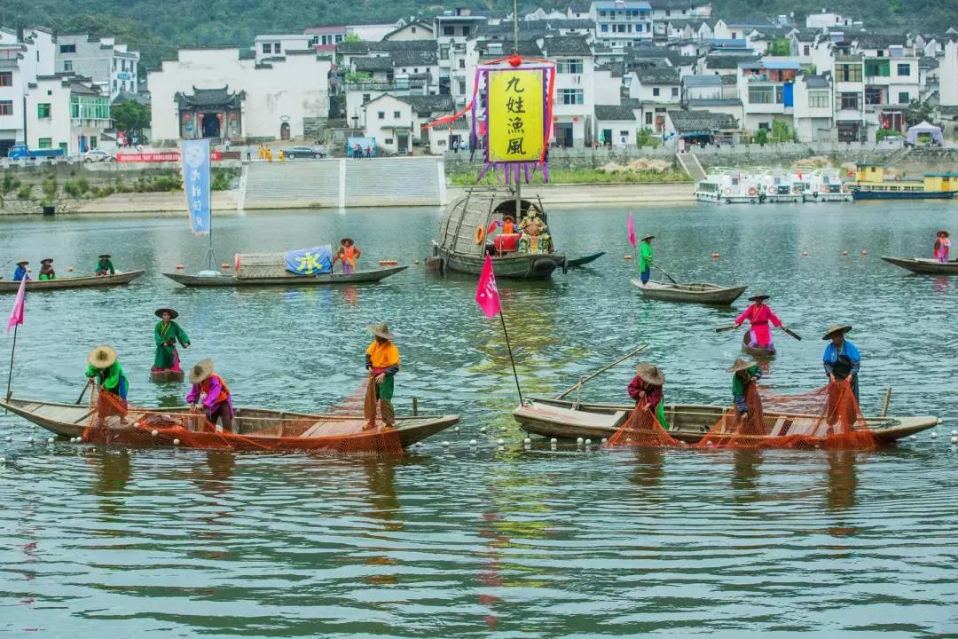 新安江山水画廊的美景,新安江山水画廊山水图