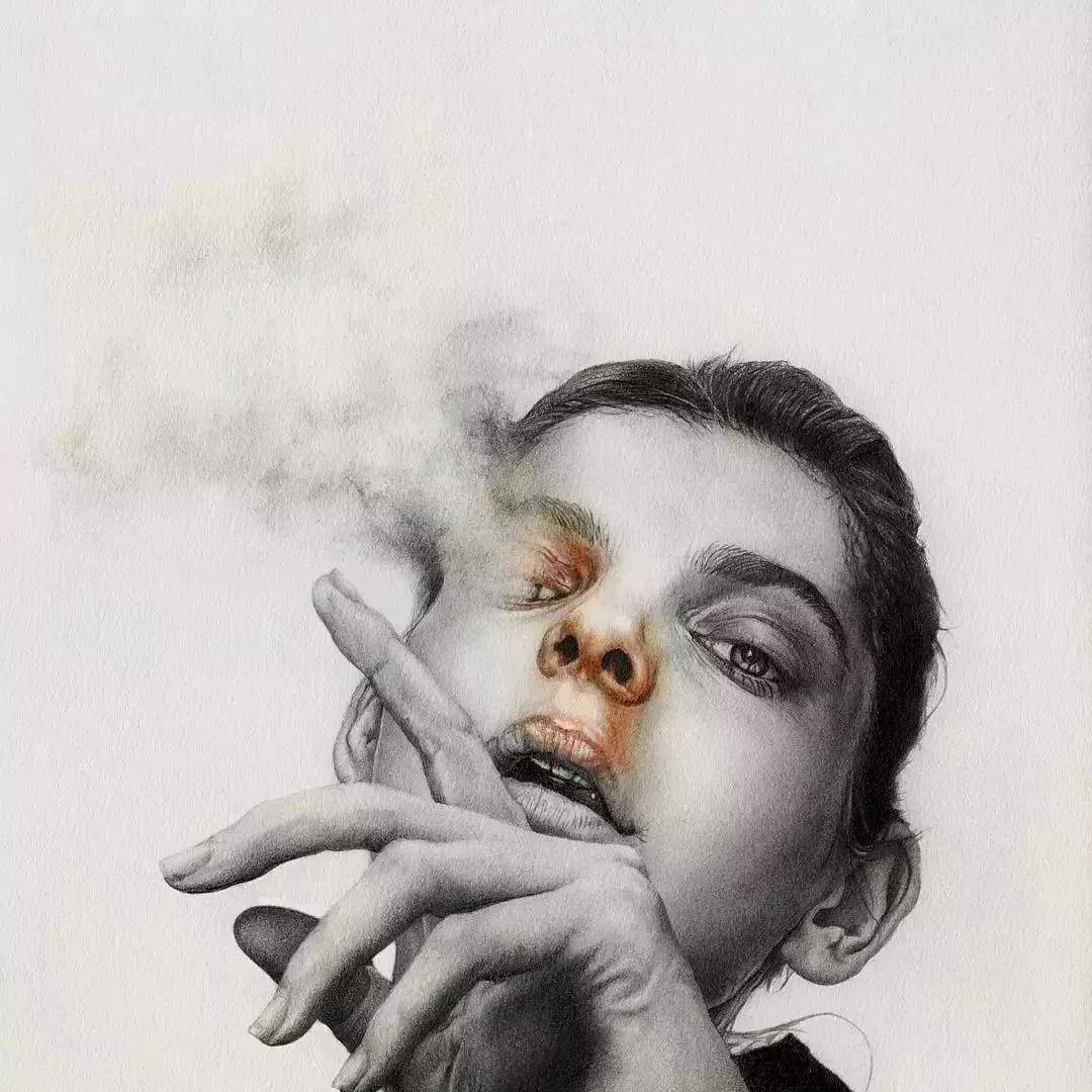 日本艺术素描画家,日本画家的素描作品