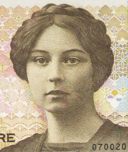 挪威钞票上比鲁迅小一岁的美女作家，因写了一篇小说获得诺贝尔奖